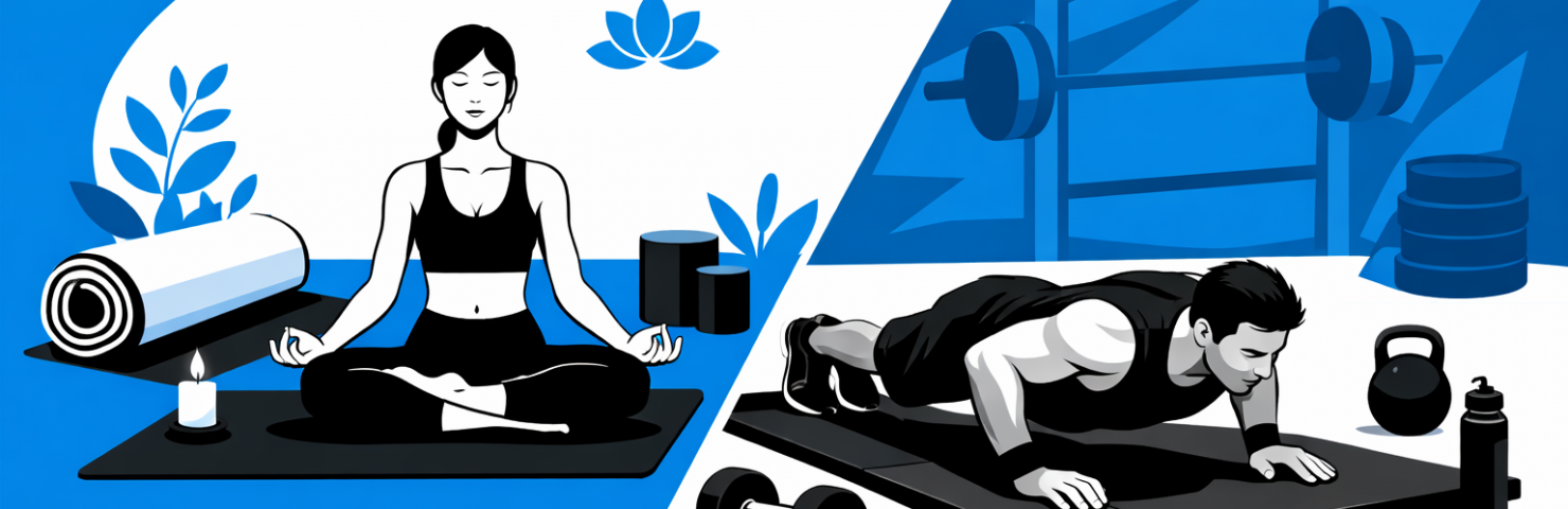 Коврики для йоги и коврики для упражнений — это одно и то же?