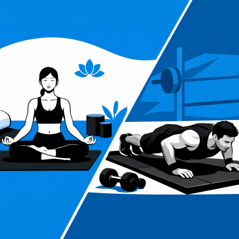 Коврики для йоги и коврики для упражнений — это одно и то же?