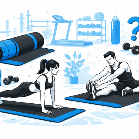 Стоит ли использовать коврик в спортзале?